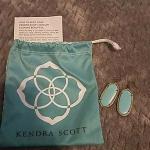Kendra Scott turquoise earrings
